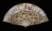 Fan, probably Spanish, 1855-65. Creator: Unknown.