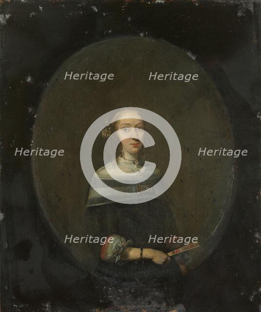 Portrait of a Woman, 1640-1681. Creator: Gerard Terborch II.