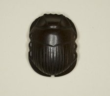 Scarab Amulet, Egypt, Ptolemaic Period (332-30 BCE). Creator: Unknown.