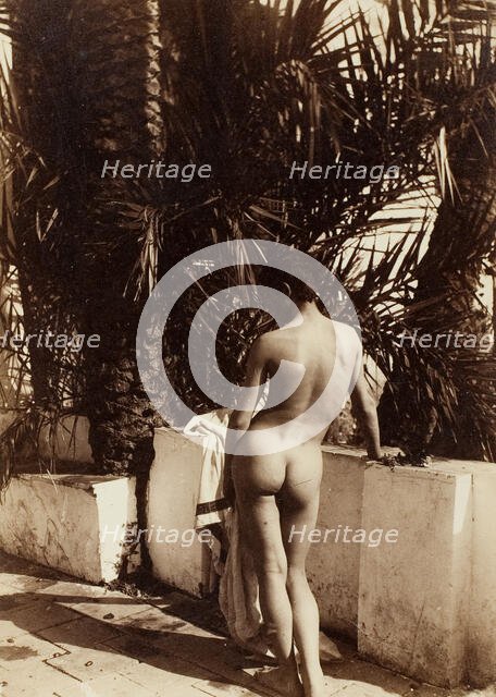 Male Nude, 1890. Creator: Count Wilhelm von Gloeden.