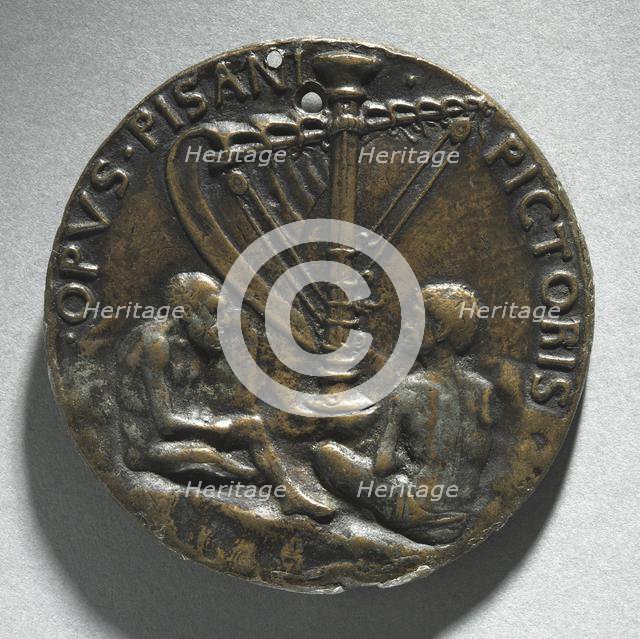 Portrait of Leonello DEste, Marquess of Ferrara (reverse), c. 1440-1444. Creator: Pisanello (Italian, Ferrara, c. 1395-1455).