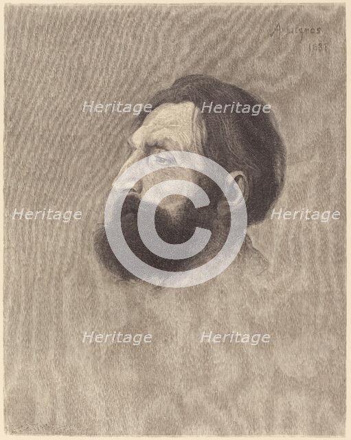 Auguste Rodin. Creator: Alphonse Legros.