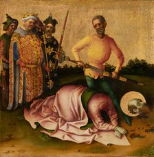 Martyrdom of St Paul, after 1435. Creator: Stephan Lochner.