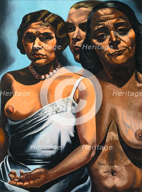 Female Figures, 1931-1932. Creator: Toorop, Charley (1891-1955).