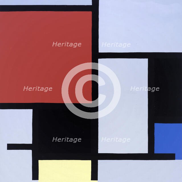 Composition, 1921. Creator: Piet Mondrian.