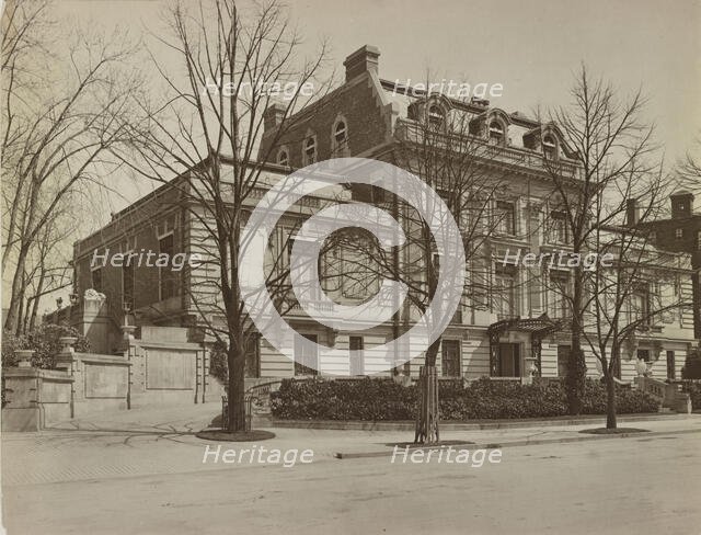 Mary Scott Townsend house, Washington, D.C., c1910. Creator: Frances Benjamin Johnston.