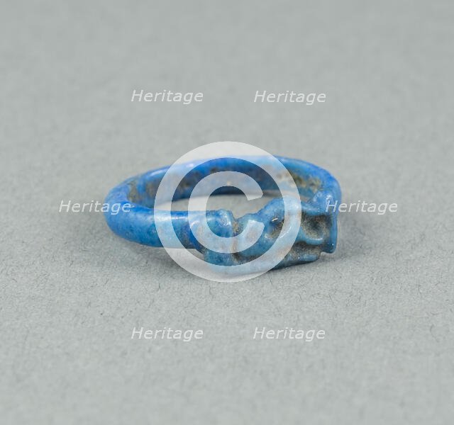 Ring: Figure of Tawaret (Thoeris), Egypt, New Kingdom, Dynasty 18 (about 1390 BCE). Creator: Unknown.