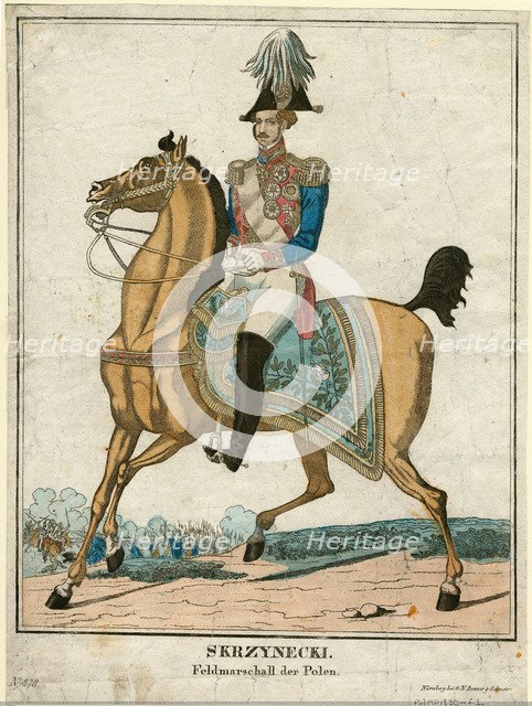 Jan Zygmunt Skrzynecki (1786-1860), 1831. Artist: Anonymous  