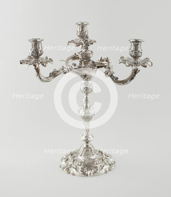 Pair of Candelabra, London, 1757/58. Creator: James Paltro.