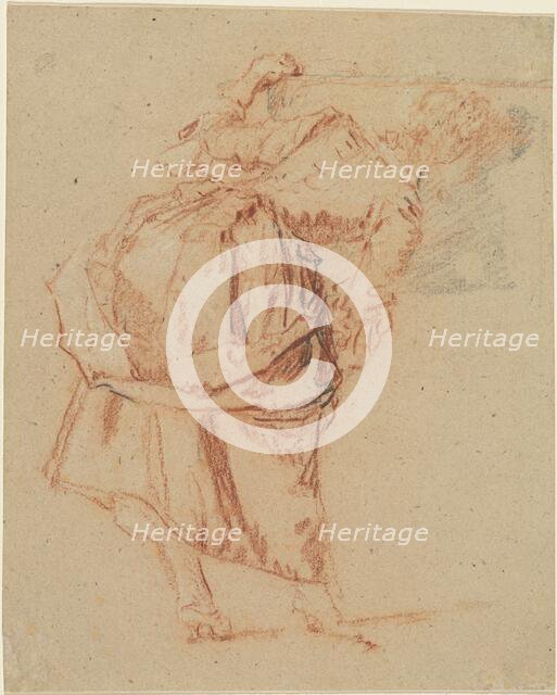 A Young Woman Looking in a Mirror, 1742/1743. Creator: Nicolas Lancret.