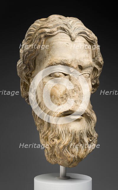 Head of an Apostle, About 1210. Creator: Unknown.