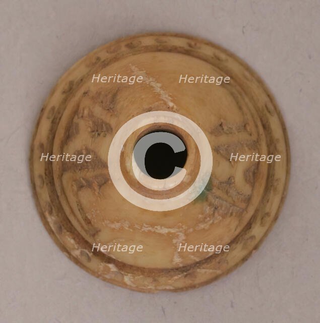 Spindle Whorl, Iran, 9th-10th century. Creator: Unknown.