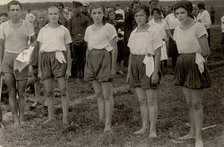 Regional physical education festival, 1928. Creator: GP Putintsev.