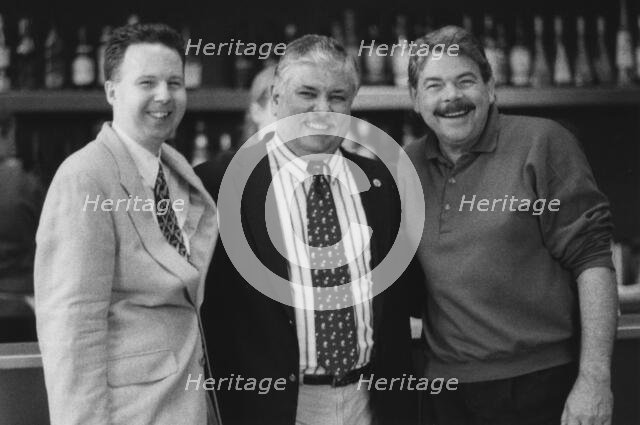 Harry Allen, Dan Barrett, Eddie Erickson, Edinburgh, 2002. Creator: Brian Foskett.