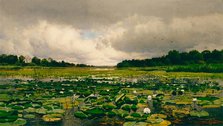 The Lily Pond, c1886. Creator: Charles Harry Eaton.