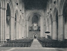 'The Nave, Ripon Cathedral', 1904. Artist: Unknown.