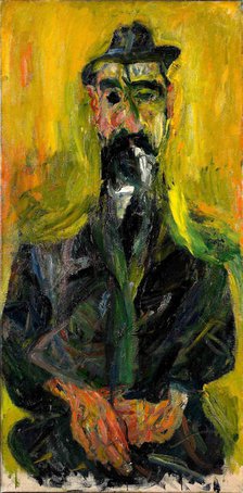 L'Homme au Chapeau, ca 1919. Creator: Soutine, Chaim (1893-1943).