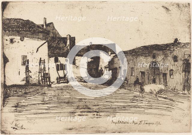 Liverdun, 1858. Creator: James Abbott McNeill Whistler.