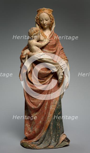 Virgin Nursing the Christ Child, c. 1380. Creator: Unknown.