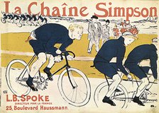 'La chaîne Simson', (Advertising Poster), 1896.  Artist: Henri de Toulouse-Lautrec