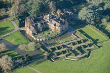 Madresfield Court, moated manor house and formal garden, Madresfield, Worcestershire, 2014. Creator: Historic England Staff Photographer.