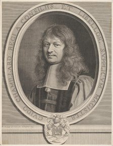 Guy Chamillard, 1664. Creator: Robert Nanteuil.