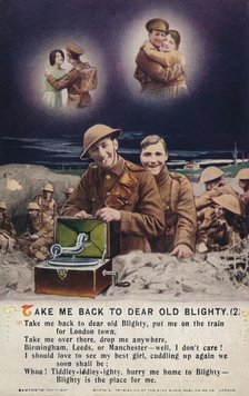 'Take Me Back To Dear Old Blighty (2)', c1916.  Artist: Unknown.