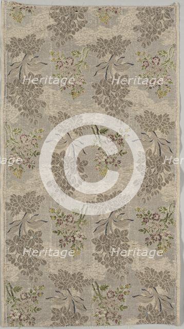 Length of Silk Brocade, 18th century. Creator: Unknown.