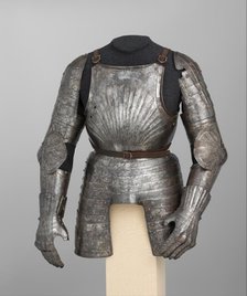 Elements of a Light-Cavalry armour, Austrian, Innsbruck or Mühlau, ca. 1505-10. Creator: Christian Schreiner.