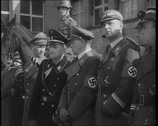 German Officers in the Rhineland, 1936. Creator: British Pathe Ltd.