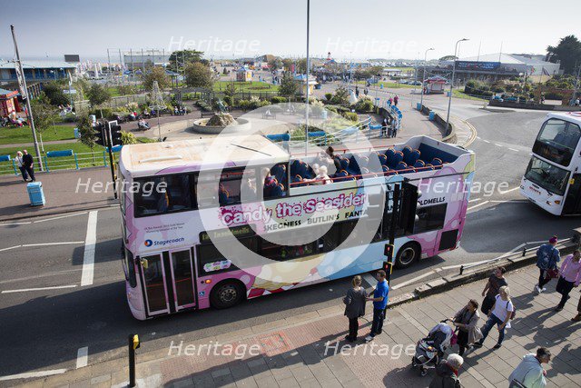 Compass Gardens, Tower Esplanade, Skegness, Lincolnshire, 2017. Creator: Alun Bull.