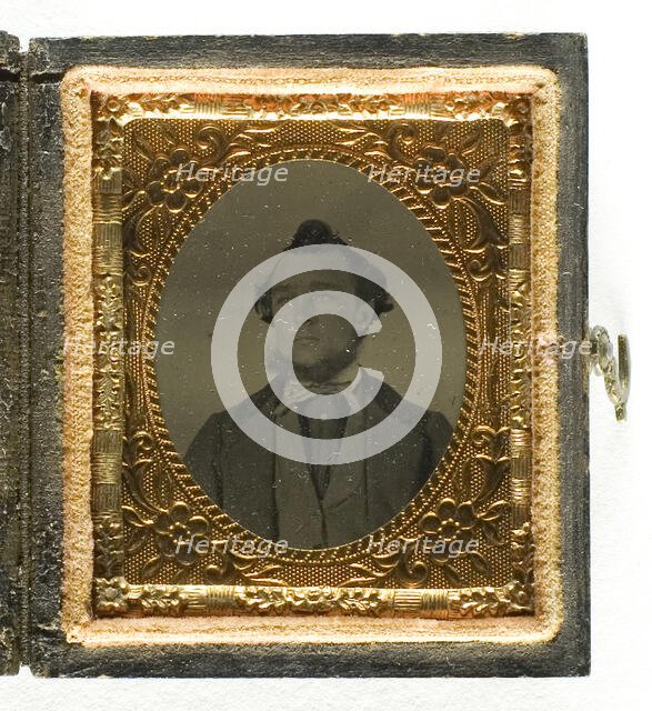 Untitled [portrait of a man], 1855/75.  Creator: Unknown.