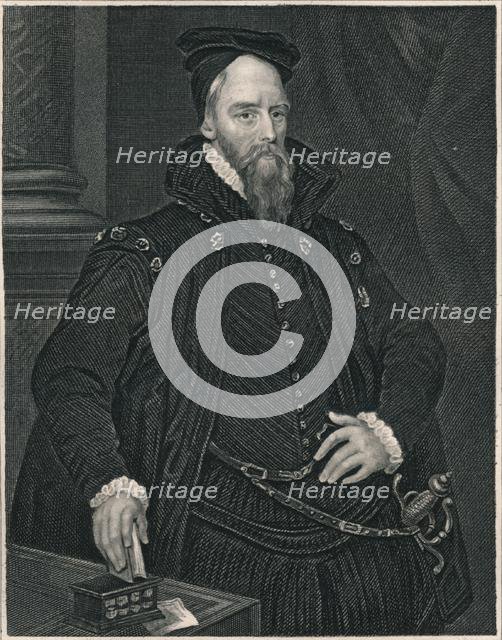 'Ambrose Dudley, Earl of Warwick', (early-mid 19th century). Creator: Henry Thomas Ryall.