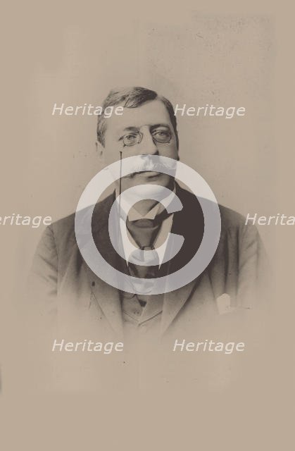 Portrait of the conductor and composer Felix Mottl (1856-1911). Creator: Anonymous.