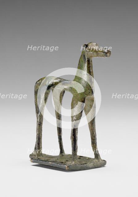 Geometric Statuette of a Horse, 750-700 BC. Creator: Unknown.