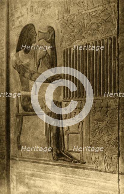 'Saqqara - Tomb of Ptahotep - Mural Decoration', c1918-c1939. Creator: Unknown.