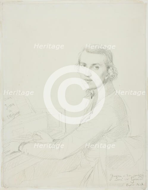 Charles Gounod, 1841. Creator: Jean-Auguste-Dominique Ingres.