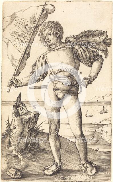 Standard Bearer, c. 1502/1503. Creator: Albrecht Durer.