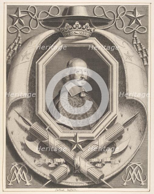 Le Cardinal Jules Mazarin, 1659. Creator: Robert Nanteuil.