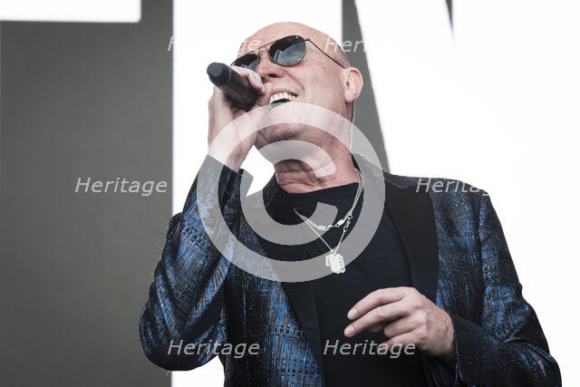 Glenn Gregory, Heaven 17 live at Heritage Live, Audley End House, Essex, Aug 2023. Creator: Annapaola Marchesani.