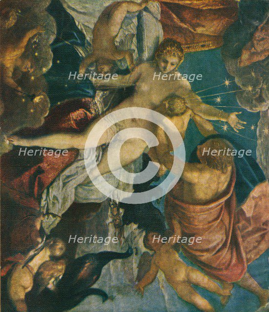'The Origin of the Milky Way', 1575, (1909). Artist: Jacopo Tintoretto.