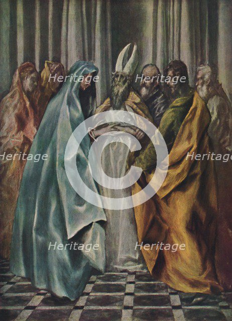 'Mariae Verlobnis', (The Betrothal of the Virgin), c1600- 1614, (1938). Artist: El Greco.