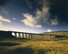 Ribbleshead Viaduct, North Yorkshire, 1987. Artist: Unknown