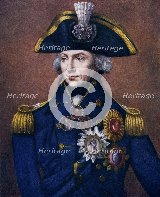 'Admiral Sir Horatio Nelson', 1798-1799, (c1920). Artist: Henry Bone