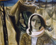 'Fisherwomen', 1933.  Artist: Aleksandr Shevchenko