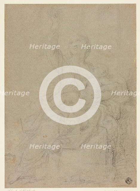 Seated Madonna and Child, n.d. Creator: Ciro Ferri.