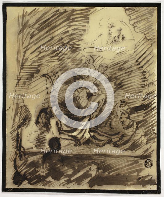 Entombment, n.d. Creator: Samuel William Reynolds.