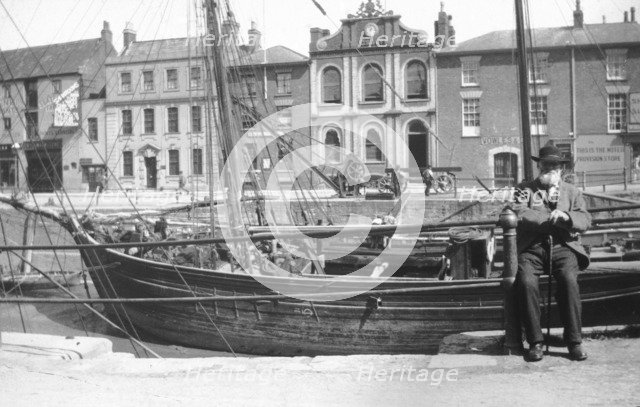 Boat, Bridgwater, Somerset, c1905. Artist: Cecil Sharp