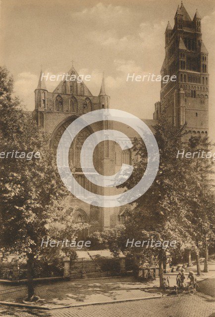 'Cathedrale Saint-Sauveur', c1928. Artist: Unknown.