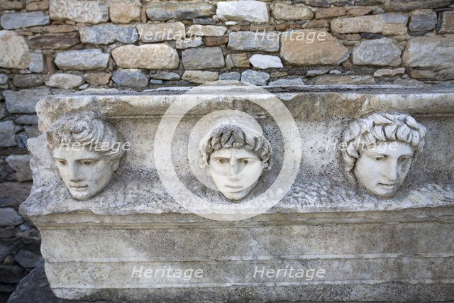 The Portico of Tiberius, Aphrodisias, Turkey. Artist: Samuel Magal